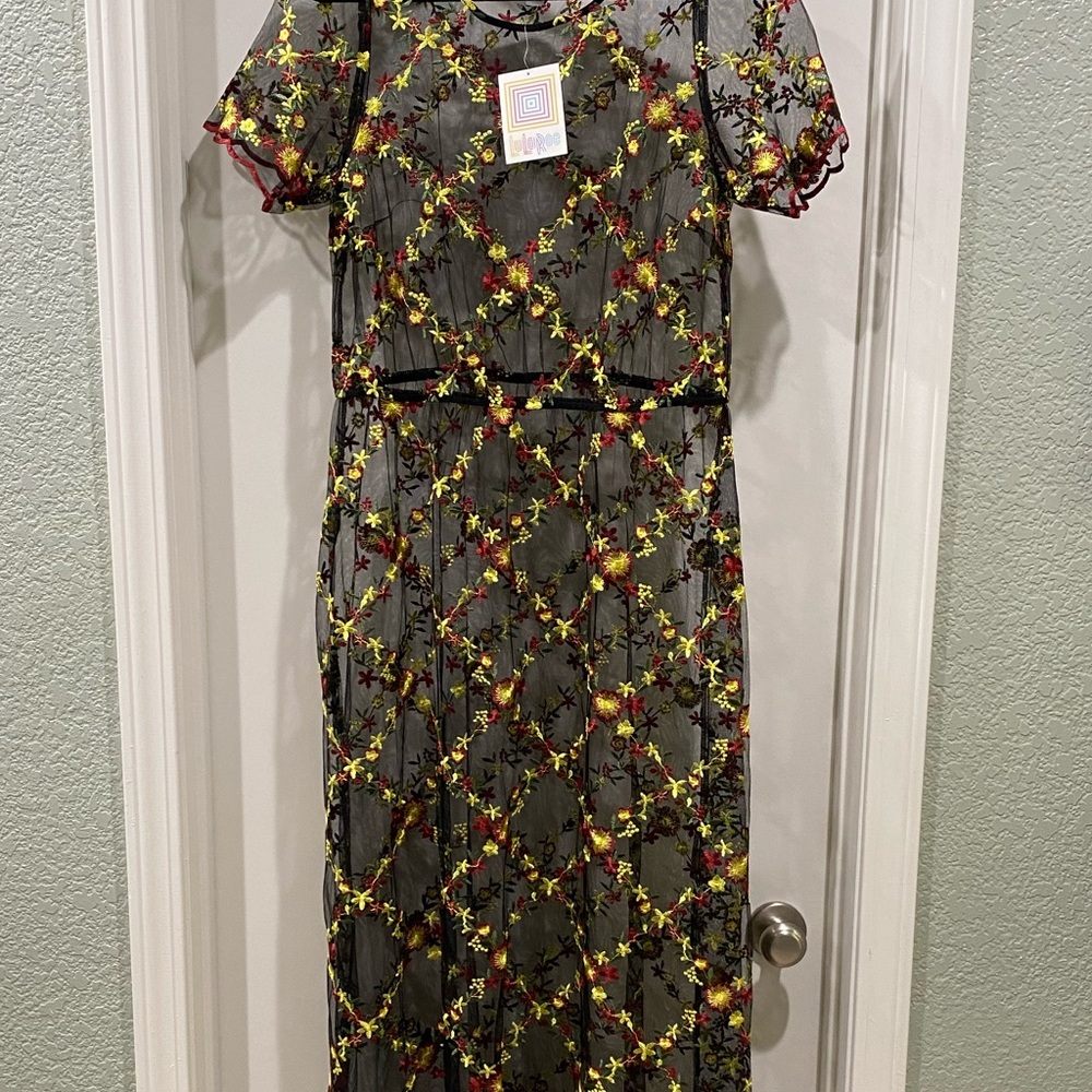 LuLaRoe Deanne II / Deanne 2 Overlay Dress NWT